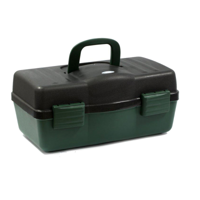 Ящик Nautilus 138 Tackle Box 6-tray Green-Grey