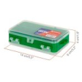 Коробочка для оснастки двухсторонняя Nisus Fishing Organizer Box green (N-FBO-2S-G) (зеленая)