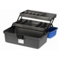 Ящик рыболова двухполочный Nisus Fishing 2-tray Box blue (N-FB-2-B)