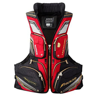 Жилет спасательно-разгрузочный Shimano Nexus Floating Vest Limited Pro VF-111Q Red L