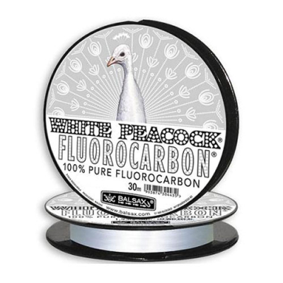 Леска Balsax White Peacock Fluorocarbon 30м. 0,10 мм.