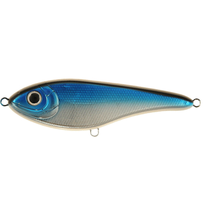 Воблер Strike Pro Buster Jerk Sinking, 150 мм цвет 114E Blue Chrome (9930924)