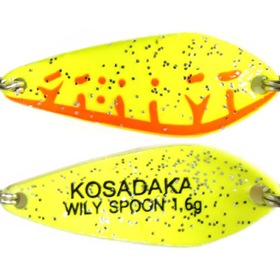 Блесна Kosadaka Trout Police Wily Spoon 1.6g, 27mm, цвет D92 TL-WS-D92