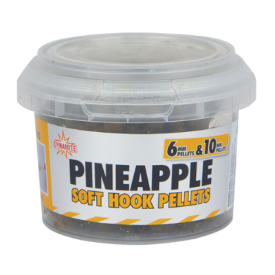 Мягкий пелетс Dynamite Baits Pineapple Soft Hook Pellet 6mm & 10mm (DY434) (ананас мягкий крюк)