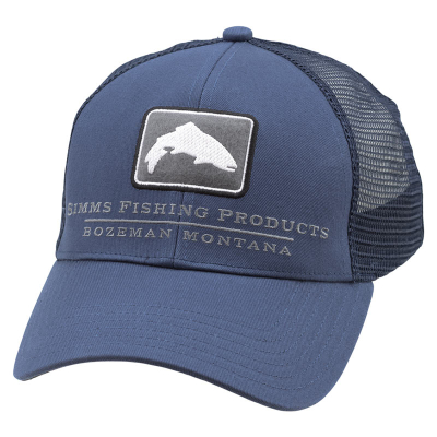 Кепка Simms Small Fit Trout Icon Trucker, Dark Moon