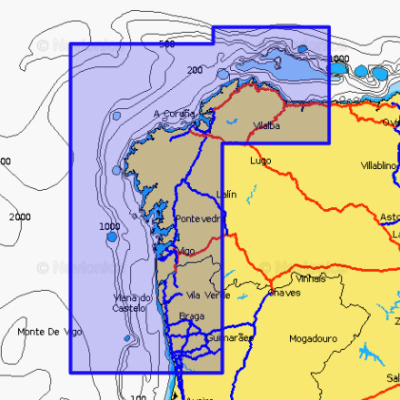Карта Navionics Leixoes - Navia 5G549S2