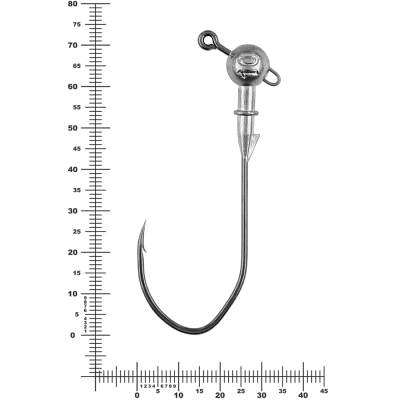 Призёр джиг-головка Stinger Eye Jig 10 гр, кр-к VD-074 №5/0, 3 шт/уп