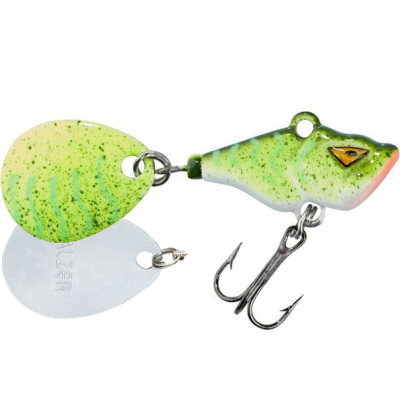 Тейл-спиннер Balzer Shirasu Colonel Spin Buddy UV 30мм 12,5гр. металл цв. Pike (13661 126)