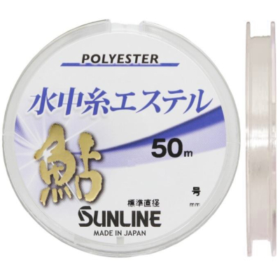 Леска монофильная Sunline Ayu Ester 50m (clear) #0,3/0,090mm