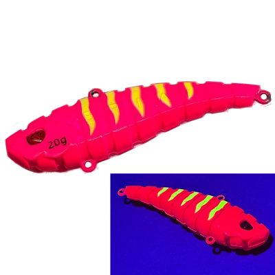 Силиконовый раттлин Brialin Ribber Vib 80mm/24g цвет 08