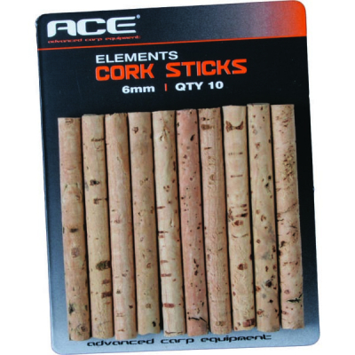 Трубочка для тигровых орехов ACE Cork Sticks (6mm x 10) (ACC095)