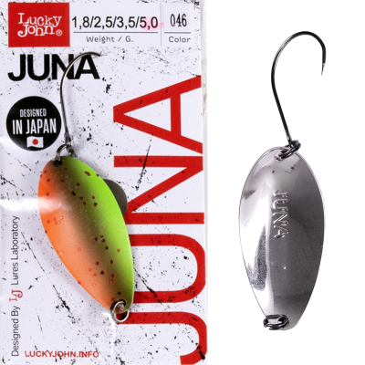 Блесна колеблющаяся Lucky John Juna 30мм 2.5гр. цв. 046