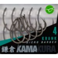 Крючок Korda Kamakura Krank №2 с бородкой 10шт