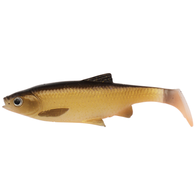 Приманка Savage Gear 3d Lb Roach Paddle Tail 10cm 10g Dirty Roach 57430