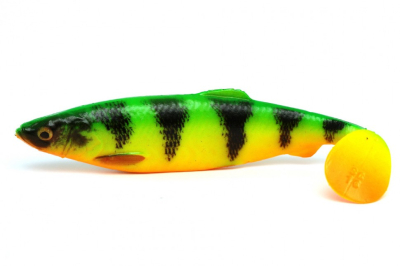 Силиконовая Savage Gear LB 4D Herring Shad 11cm 9g 1шт Firetiger 63660-001