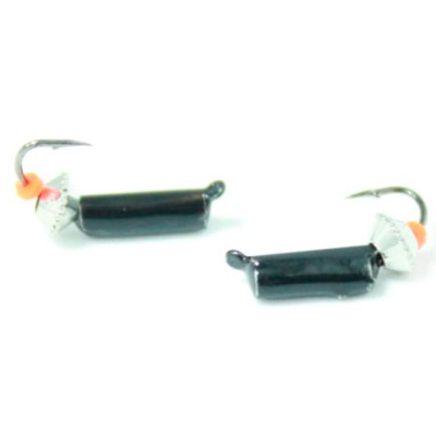 Мормышка Гвоздик №2 (бч)+ НЛО серебро(0,5)