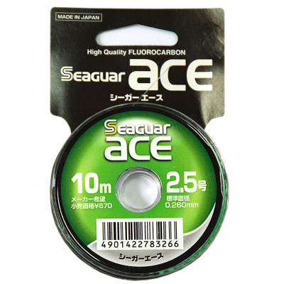 Леска флюорокарбоновая Kureha Ace 10m #1.5 ( диа. 0,205 ; нагр. 2,05 кг.)