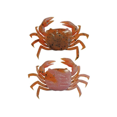 Краб съедобная резина Strike Pro Finesse Crab цв. brown crab