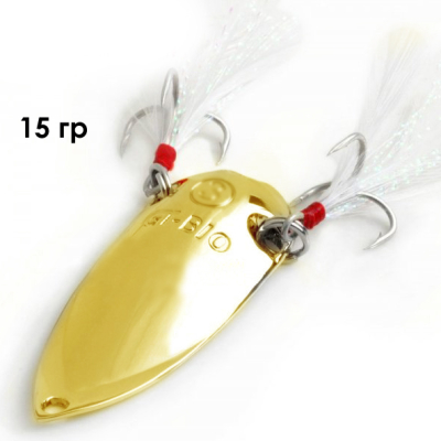 Блесна GT-BIO Cicada II 15гр, золото  GT-32T