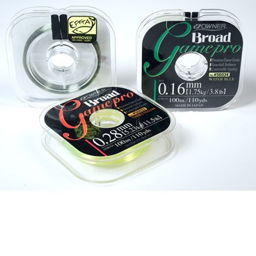 Owner Broad Game Pro Yellow 100m - 0.20mm