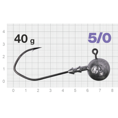 Джигер Nautilus Claw NC-1021 hook №5/0 40гр