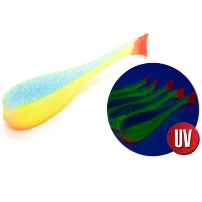 Поролоновая приманка Yaman с силиконовой вставкой 105мм цвет #26 UV (5 шт.)