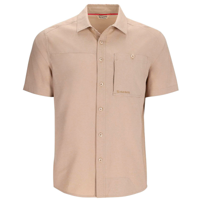 Рубашка Simms Challenger SS Shirt, Stone, M