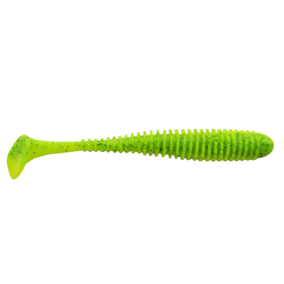 Виброхвост Mottomo Noise 7,5см Chartreuse Lime 6шт.