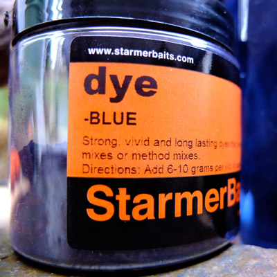 Краситель порошковый Starmer Baits 40g BLUE Dye 48J (синий краситель)