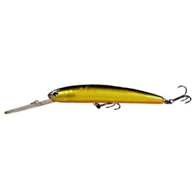 Воблер HMKL K-II Minnow 95SP цв. Gold&Black 