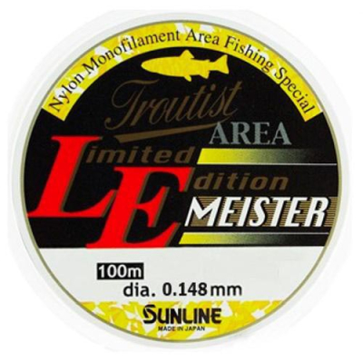 Леска монофильная Sunline Troutist Area L.E. Meister 100m #0.8