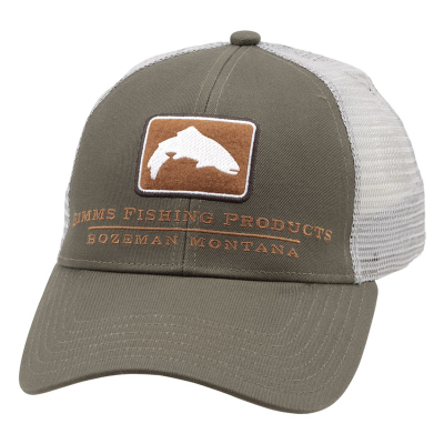 Кепка Simms Small Fit Trout Icon Trucker, Canteen