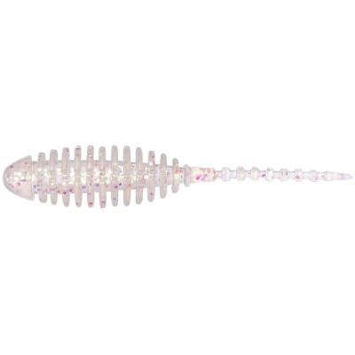 Силиконовая приманка Megabass Dr. Choro 1,5" цв. clear/rainbow flake