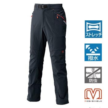 Брюки Shimano MS Water Repellent Pants PA-001N Черный 2XL (EU.XL)