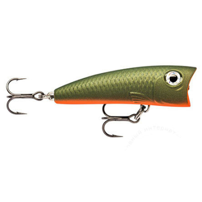 Воблер Rapala Ultra Light Pop ULP04-GAU