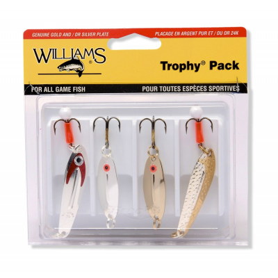 Набор из 4-х блесен Williams 4PCWE
