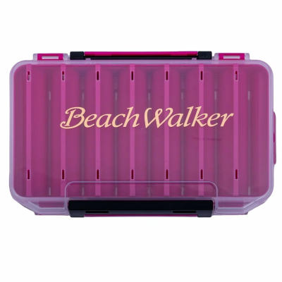 Коробка для приманок DUO Beach Walker Revers Lure Case 100 #Pink/Gold Logo