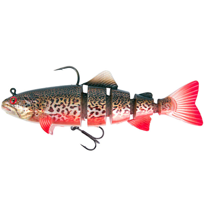 Мягкая приманка Fox Rage Realistic Replicant Trout Jointed 110g 7"/18cm цв. Supernatural Tiger Trout (NRE031)