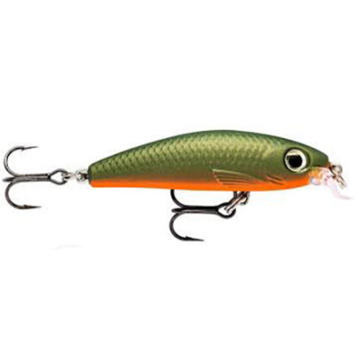 Воблер Rapala Ultra Light Minnow ULM04 цвет GAU