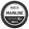 Леска Korda Basix Main Line 500м Camo green 0,4мм 500м 15lb