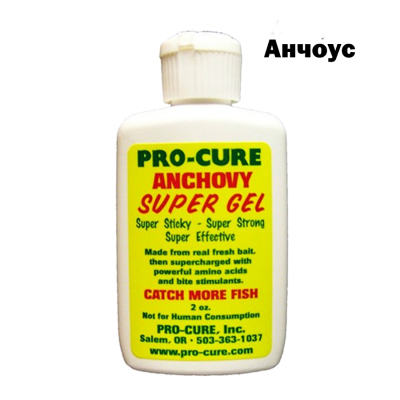 Аттрактант Pro-Cure Super Gel 2 oz. (Anchovy)