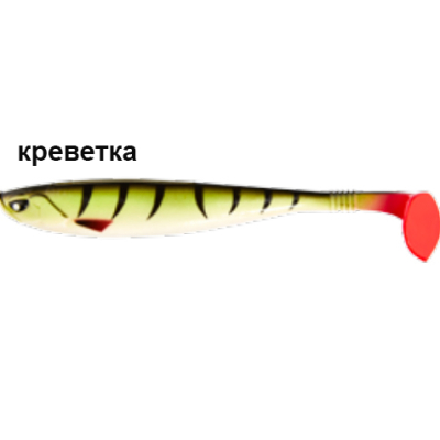 Виброхвосты Lucky John 3D Series Basara Soft Swim 6.0" цв. PG10 3шт.