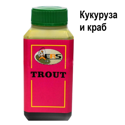 Аттрактант ERS Trout T5 CORN & CRAB   (КУКУРУЗА И КРАБ)