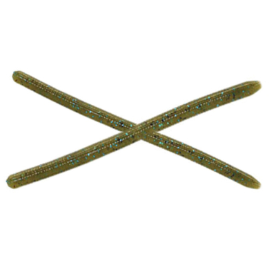 Силиконовая приманка Reins Swamp Cross 4" цв. #005 Green Pumpkin Blue