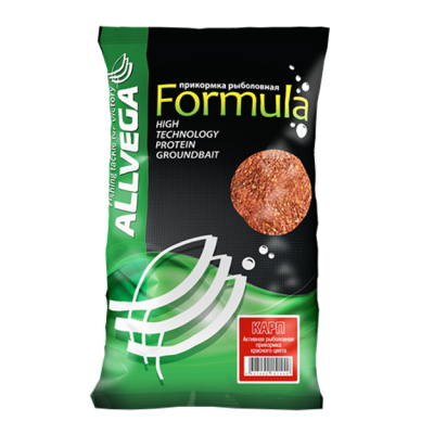 Прикормка ALLVEGA "Formula Red Carp" 0,5кг (КРАСНЫЙ КАРП)