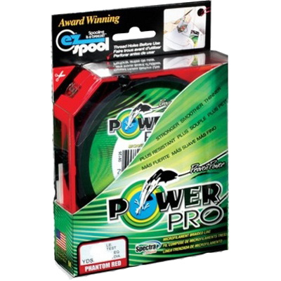 Шнур плетеный Power Pro Red 135m - 0.19mm