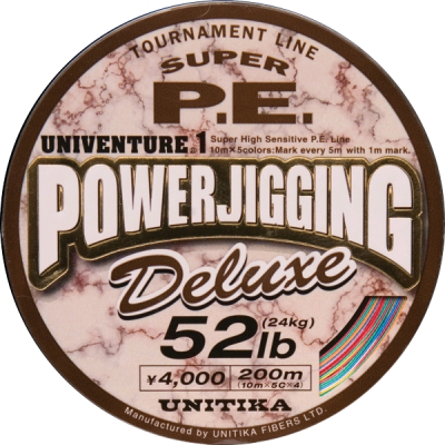 Шнур плетенный Unitika Univenture Power Jigging Delux 200m - 0.344mm