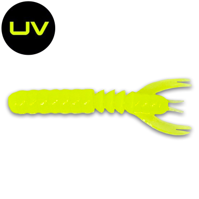 Силиконовая приманка 11Lures ScareCraw 1.7 цвет Fluo Lemon