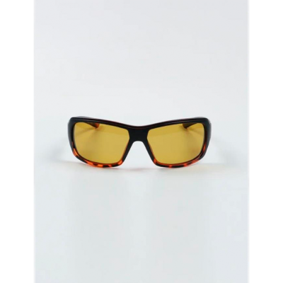 Очки поляризационные Extreme Fishing PSS-193, цвет оправы Матовый черно-роговой градиент, цвет линз Желтый