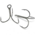 Тройные крючки Pierce Treble Hook TC Coat #8 (6 шт.)